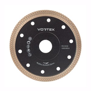 Tarcza diamentowa 125 mm do cięcia gresu VORTEX