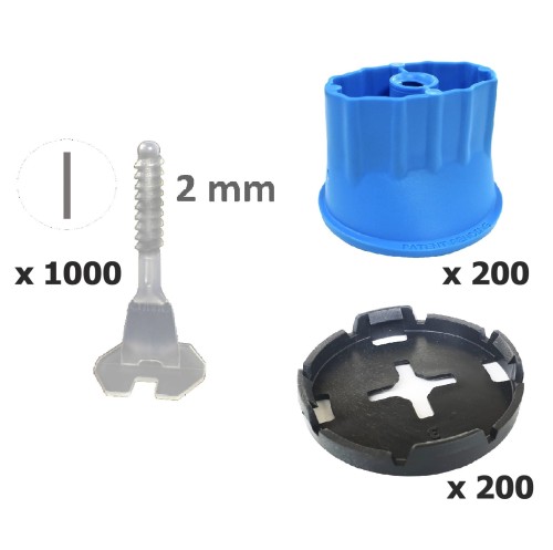 system poziomowania płytek twist level klipsy
