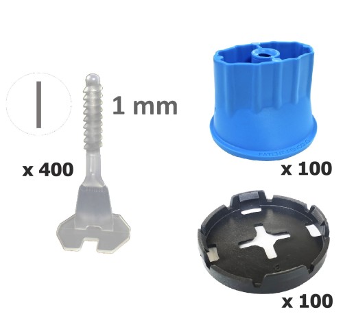 system poziomowania płytek twist level klipsy