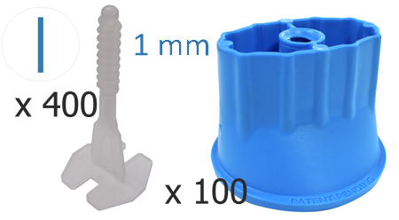 system poziomowania płytek twist level klipsy