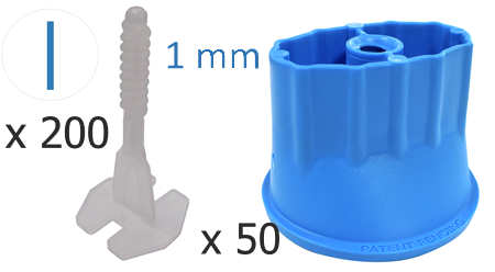 system poziomowania płytek twist level klipsy