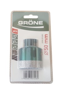 Koronka diamentowa Grone, otwornica 50mm M14