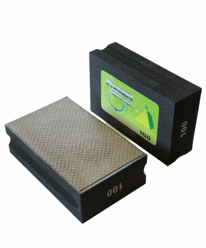 kostka diamentowa pady bloczek diamentowy do szlifowania gresu kamienia glazury #100