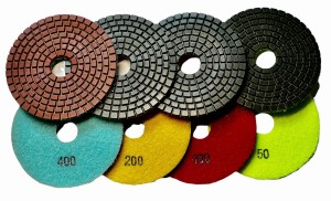 Dysk diamentowy polerski do szlifowania na mokro zestaw