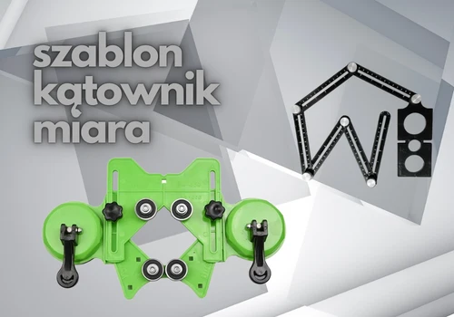 Szablon, kątownik, miara